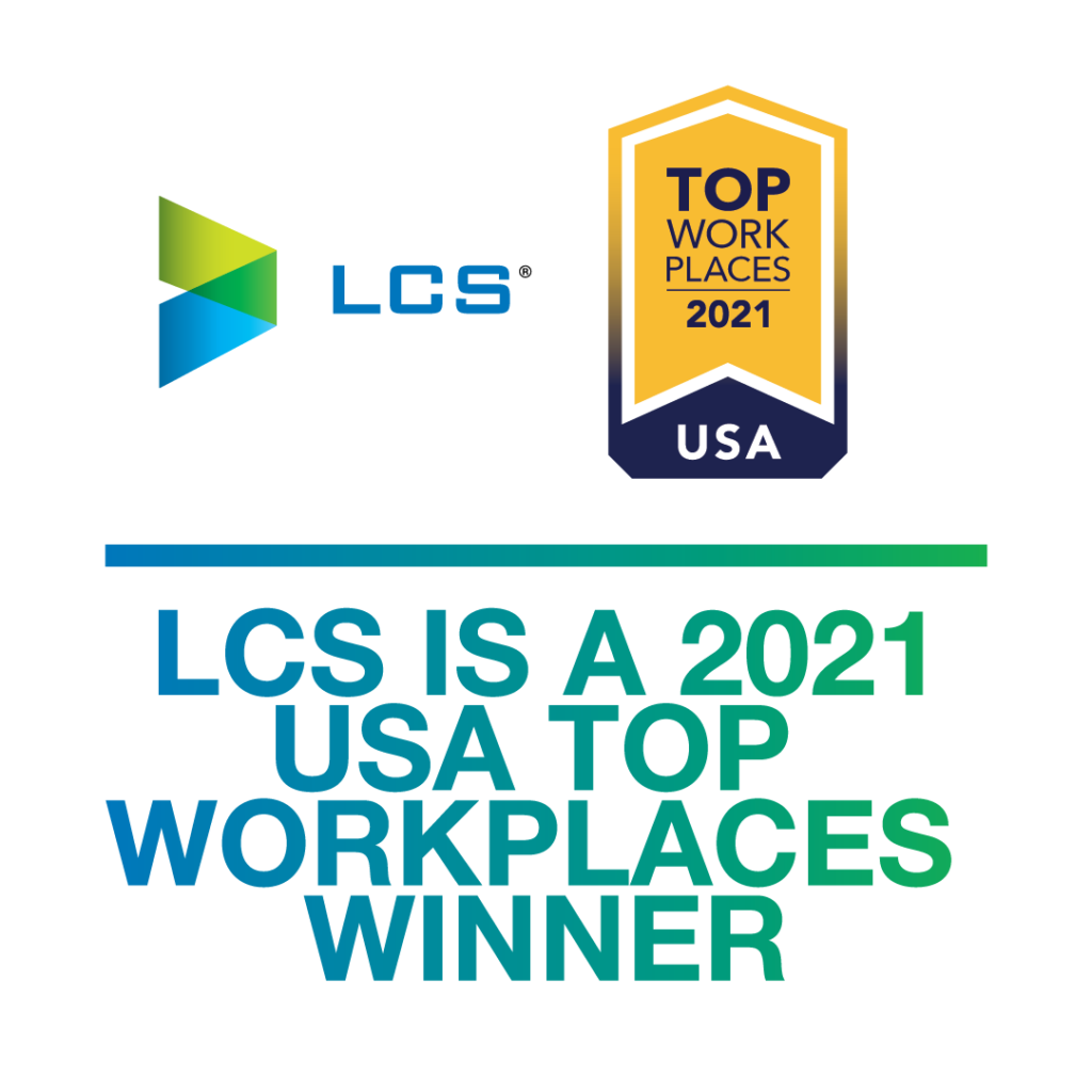 LCS top workplace winner award