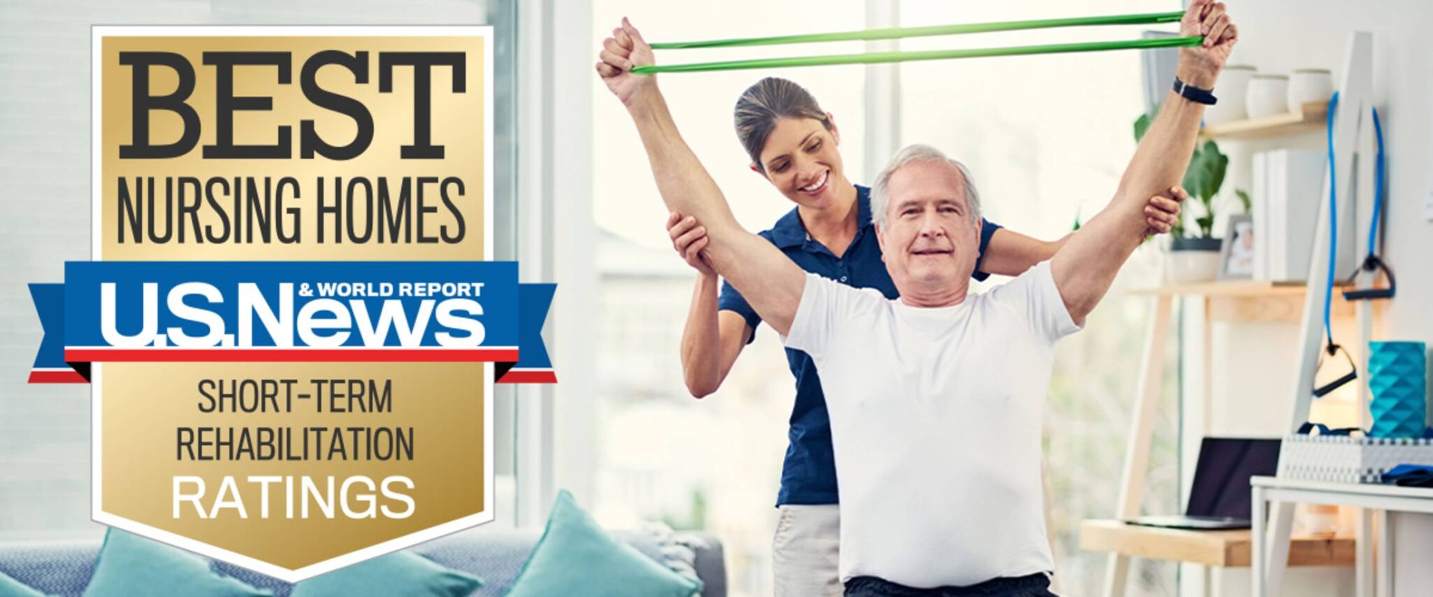 U.S. News & World Best Nursing Homes Award for Short-Term Rehabilitation